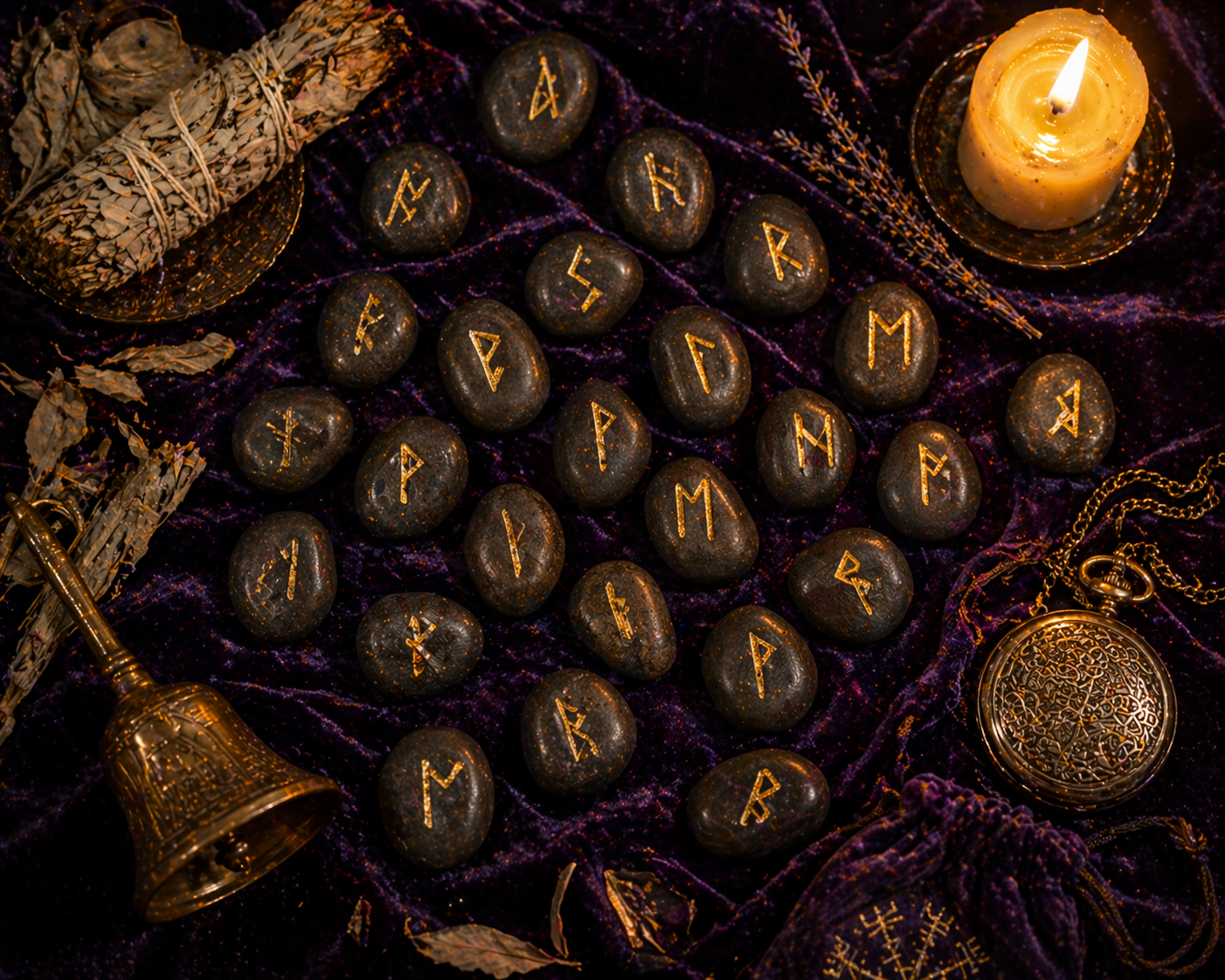 Runes nordiques gravées